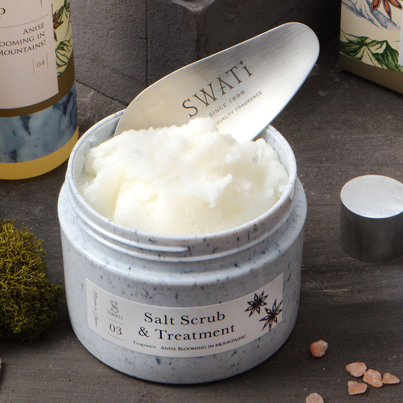 #04 　SWATi (スワティ)　SaltScrub＆Treatment（Anise blooming in Mountains！）