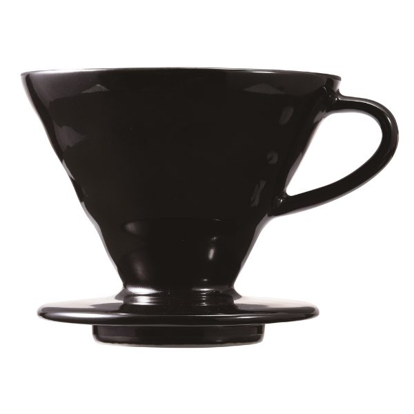 "HARIO ハリオ V60透過ドリッパー02・粕谷モデル ブラック"