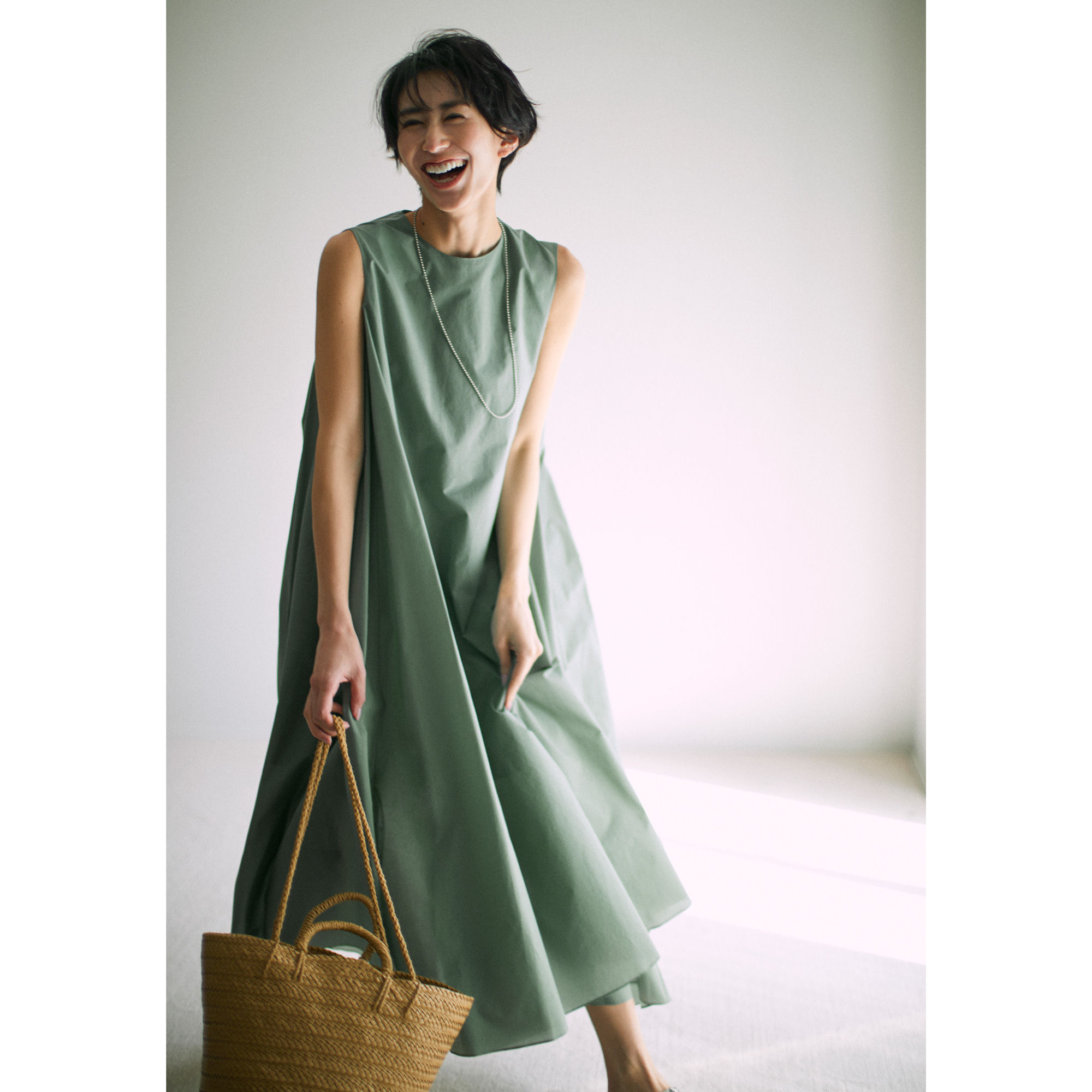 HAVEL studio (ハーヴェル スタジオ)
テントラインロングワンピース
￥52,800→￥36,960（30％OFF）