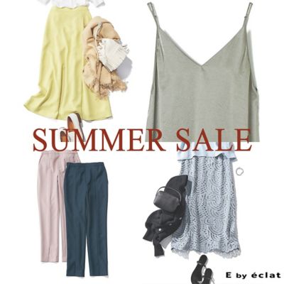 �_SUMMER SALE�J�Á^�Z�[���ŃQ�b�g�������A�uE by eclat�v���R�����h�A�C�e��10�I�v