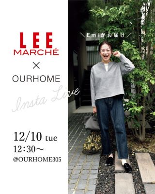 OURHOME(アワーホーム)のスリムなレザーミディアム財布通販