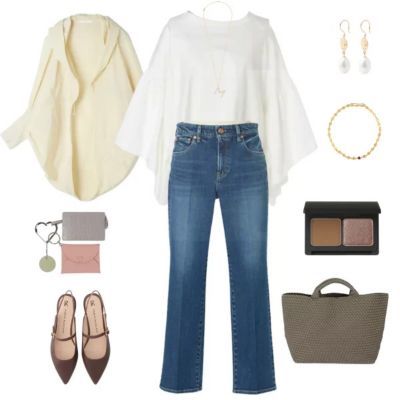 �y50�� �T���R�[�f�z���R���V���X�ȃg�b�v�X�Ńf�j���X�^�C�����G���K���g�ɏ��؁�J�}�_���̂������