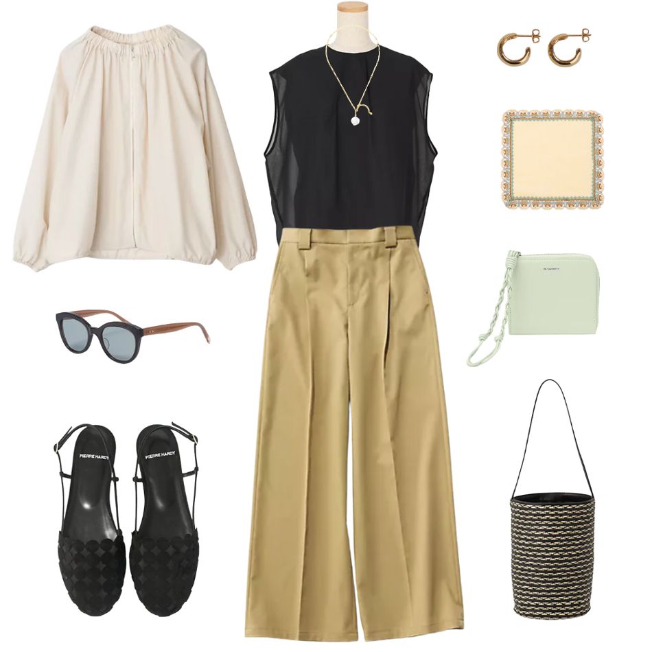 【50代 週末コーデ】リュクスなカシミア混ケープを主役に冬のマリンカジュアル＃Jマダムのおしゃれ
