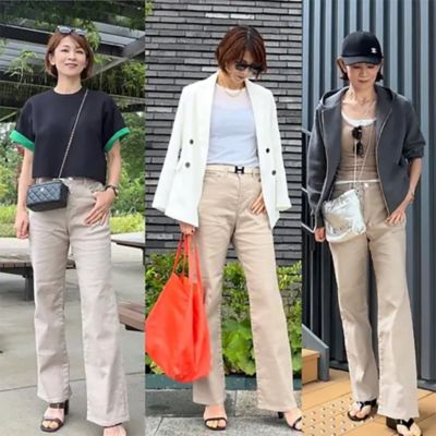 TICCA(ティッカ)の【五明祐子さんコラボ】【洗える】TWカーゴパンツ