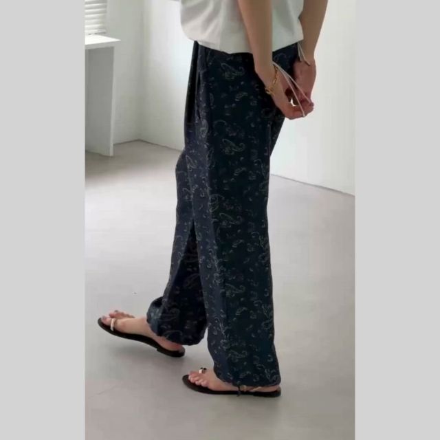 TICCA アディクティブパンツ　五明祐子 Curensology、TICCA、AMERICANA…五明祐子さんのスペシャルな別注