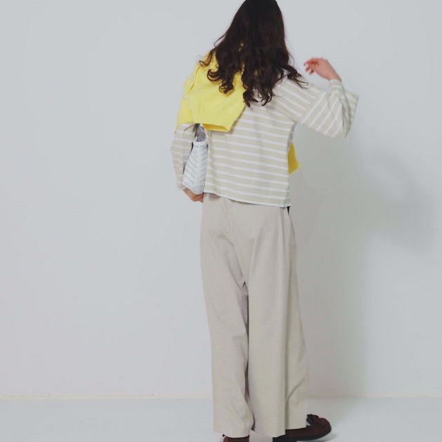 suadeo(スアデオ)の涼感タック入りワイドパンツ通販 | 集英社HAPPY