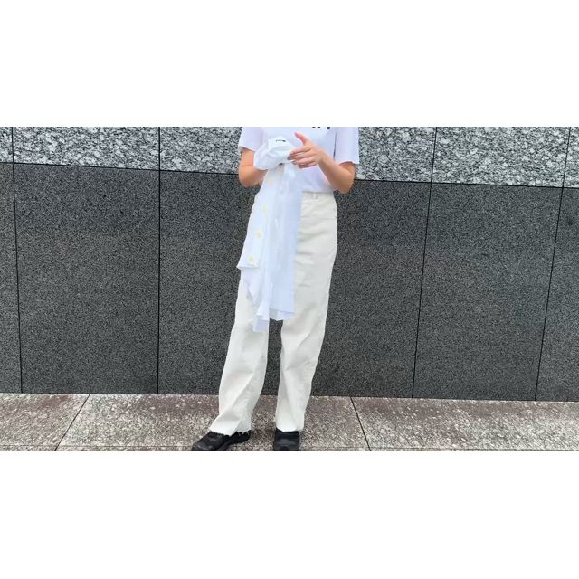 ADAWAS (アダワス)　コットン＆シルク Vネック ルーミーカーディガン ADAWAS (アダワス) コットン＆シルク Vネック ルーミー