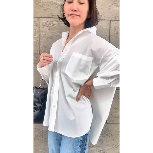 タグ付新品】サードマガジン ロゴ入りスウェット 白 【Marisol別注 THIRD MAGAZINE]VERY別注ロゴ刺繍前後差スウェット | KOBUNSHA