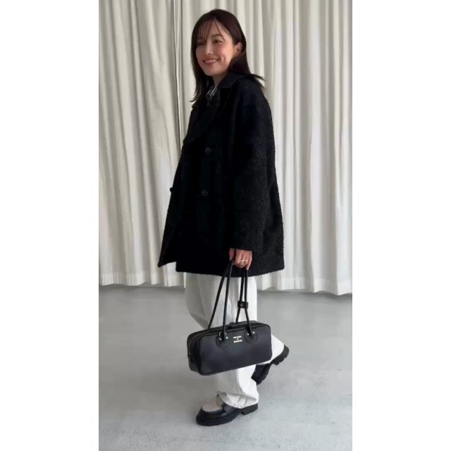 TICCA(ティッカ)のミックスツイードピーコート通販 | LEEマルシェ