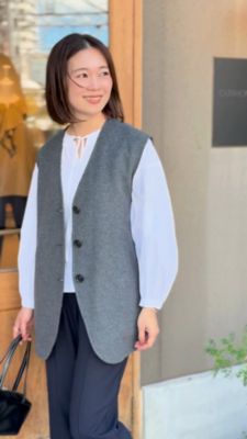 ���f���g���F164cm/�`���R�[���O���[/�t���[