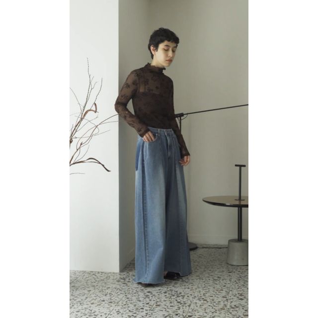 marjour(マージュール)のSUPER WIDE TUCK DENIM通販 | 集英社