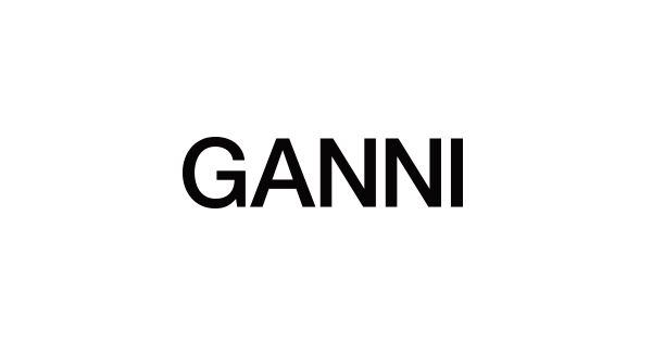 GANNI ガニー　ロゴプリント入り ショートパンツ　XSサイズ　ブラック GANNI（ガニー）通販 - HAPPY PLUS STORE