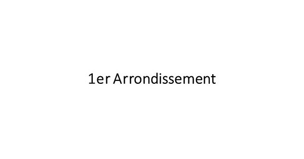 1er Arrondissement（プルミエ アロンディスモン） | エクラ公式通販