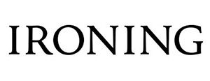 IRONING