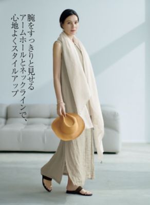 eclat7月号】スタイリスト 池田奈加子 “雰囲気出しワンピース