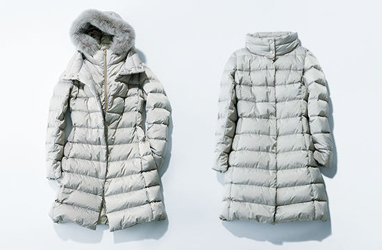 美品　定価10万　エブール　エクラ別注　富岡佳子　ジロンラムメルトンコート 富岡佳子が纏う大人の名品、3つの選択【eclat 10月号】2019年