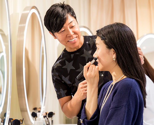 BRILLIAGE × eclat premium ヘアメイクアップアーティスト嶋田ちあき