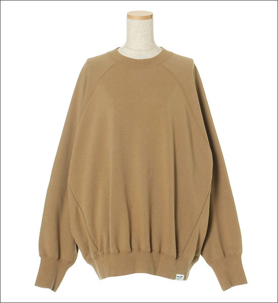 upper hights(アッパーハイツ)　ラグランスリーブプルオーバー