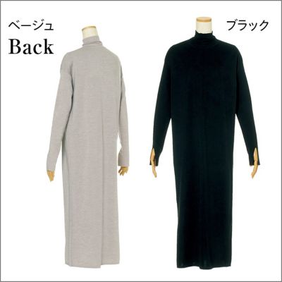 GALLARDAGALANTE×éclat　ミラノリブタートルワンピース
