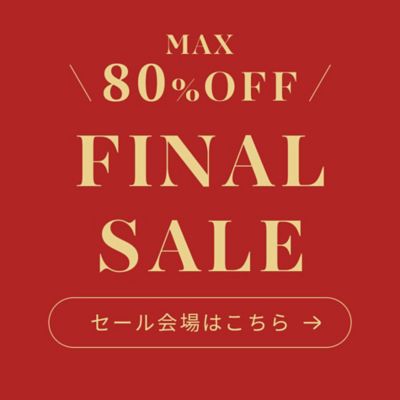 MAX80��OFF FINAL SALE