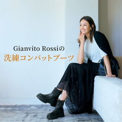 Gianvito Rossiの洗練コンバットブーツ