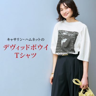 キャサリン・ハムネットのデヴィッドボウイTシャツ