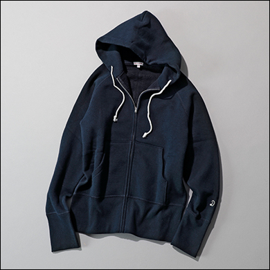 【DRESSTERIOR定番】【WEB限定LLサイズあり】吊裏毛 ジップアップパーカー