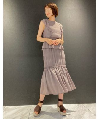 売上高No.1の商品 JILLSTUART 《Endy ROBE》カラーブロックドレス