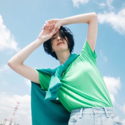 「夏を彩るビタミンカラーアイテムで着映え！」バナー画像