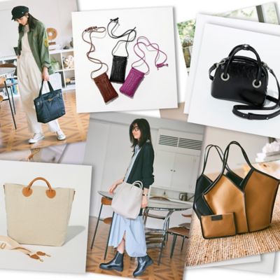 「バッグは大きいめ！小さいめ！の２個狙い！トート＆ポシェットが欲しい！　最旬10ブランドの”it Bag”」バナー画像