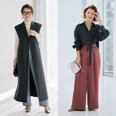 【大草直子さん×suadeoコラボ第2弾】冬から春、初夏まで着まわせる「3つのアイテム」で季節のスウィッチング