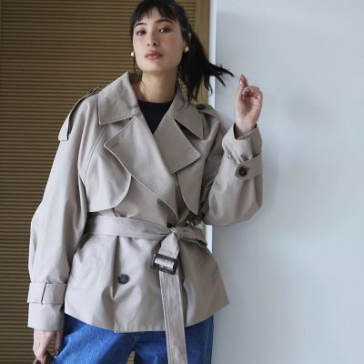 AMOMENTO(アモーメント)のSHIRRING COAT通販 | 集英社HAPPY PLUS STORE