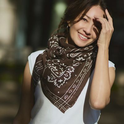 マニプリ　manipuri コットンシルクストール　極美品 manipuri(マニプリ)のコットンシルクストール通販 | 集英社HAPPY PLUS