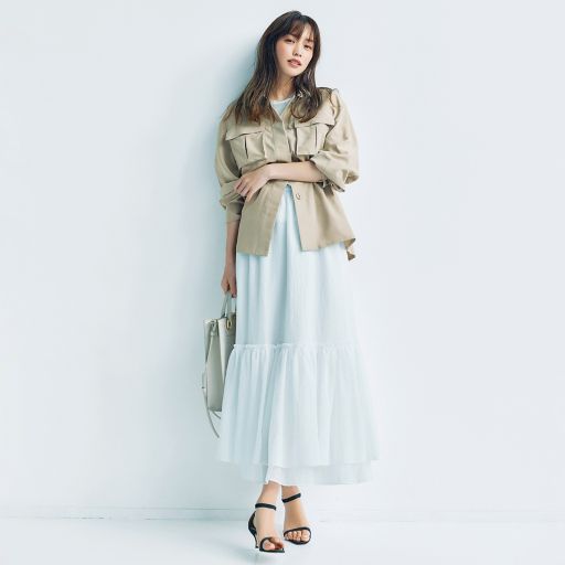 初夏に大人女子が取り入れるべき＼今年流行のシアー素材アイテム／10選　【40代ファッション】