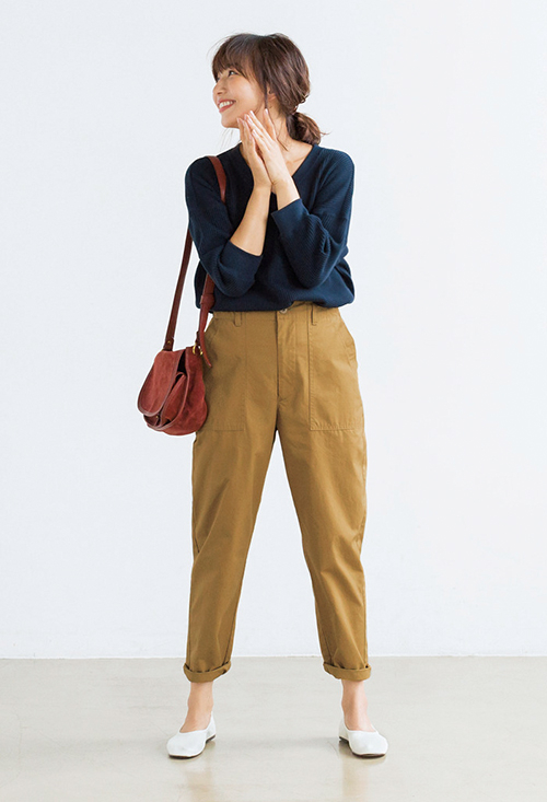 LEE 9月号掲載】福田麻琴さんの『コラボ美脚パンツ＆靴』ができました