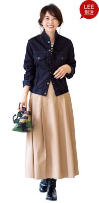 SCYEBASICS』のデニムジャケット【LEE 3月号掲載】 | LEE(リー)公式 人気スポー新作 【名作】SCYE BASICS デニムジャケット ワイドシルエット 38 Gジャン/デニムジャケット