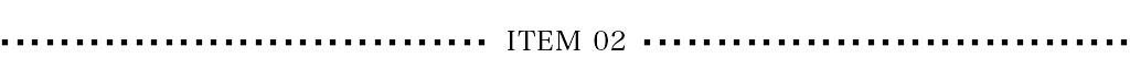 Item 02