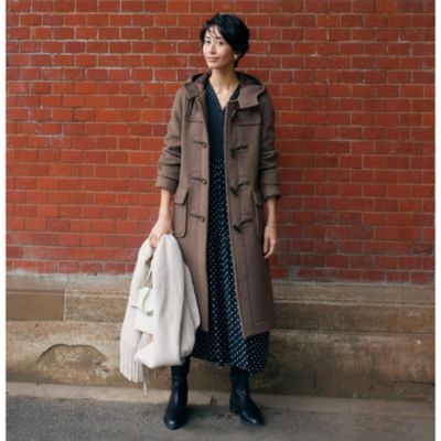 suadeo 【LONDON TRADITION】ＺＩＰ付ダッフルコート 【NEW限定品