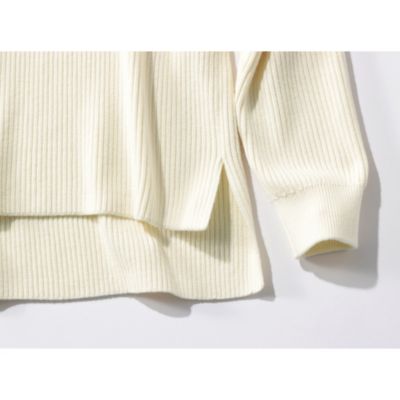 SLOANE(スローン)の【HPS別注】ハーフZIPリブニット通販