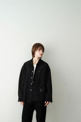 CLANE(クラネ)のCURTAIN LACE SLIT SHIRT通販 | 集英社HAPPY PLUS STORE