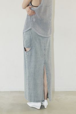 CLANE(クラネ)のCIRCLE CUT LAYERED DENIM SKIRT通販 | 集英社HAPPY 