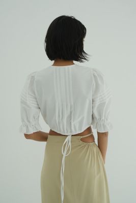 専用　CLANE PINTUCK CROPPED BLOUSE サイズ２ CLANE(クラネ)のPINTUCK CROPPED BLOUSE通販 | 集英社HAPPY PLUS