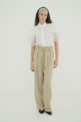 CLANE(クラネ)のTULLE LAYERED SLEEVE SHIRTS通販 | 集英社HAPPY PLUS