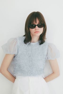 CLANE(クラネ)のTULLE VEST LAYERED TOPS通販 | 集英社HAPPY PLUS STORE
