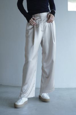 CLANE(クラネ)のSATIN SLACKS PANTS通販 | mirabella（ミラベラ