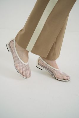 靴 CLANE OBLIQUE TOE FLAT SHOES MESH OBLIQUE TOE FLAT SHOES｜BAG/SHOES(バッグ/シューズ