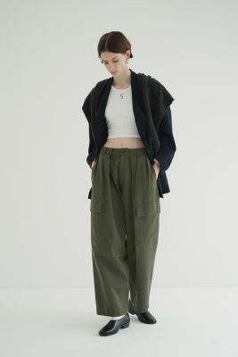 CLANE(クラネ)のWIDE TUCK WORK PANTS通販 | mirabella（ミラベラ