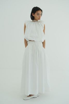CLANE(クラネ)のW FACE SLEEVELESS RIBBON TOPS通販 | mirabella