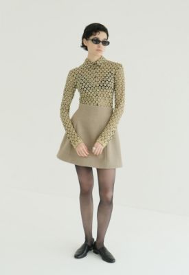 CLANE(クラネ)の3D FLOWER LACE SHIRT通販 | mirabella（ミラベラ