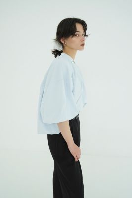 CLANE(クラネ)のVOLUME SELEEVE STAND NECK SHIRTS通販 | mirabella